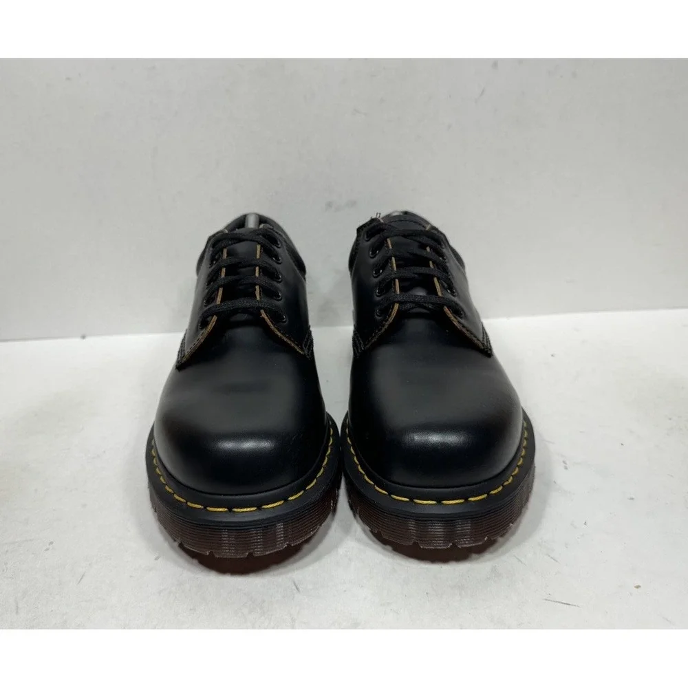 Dr. Martens 8053 Black Leather Oxford Shoes Men's Size 11 AirWair 5 Eye